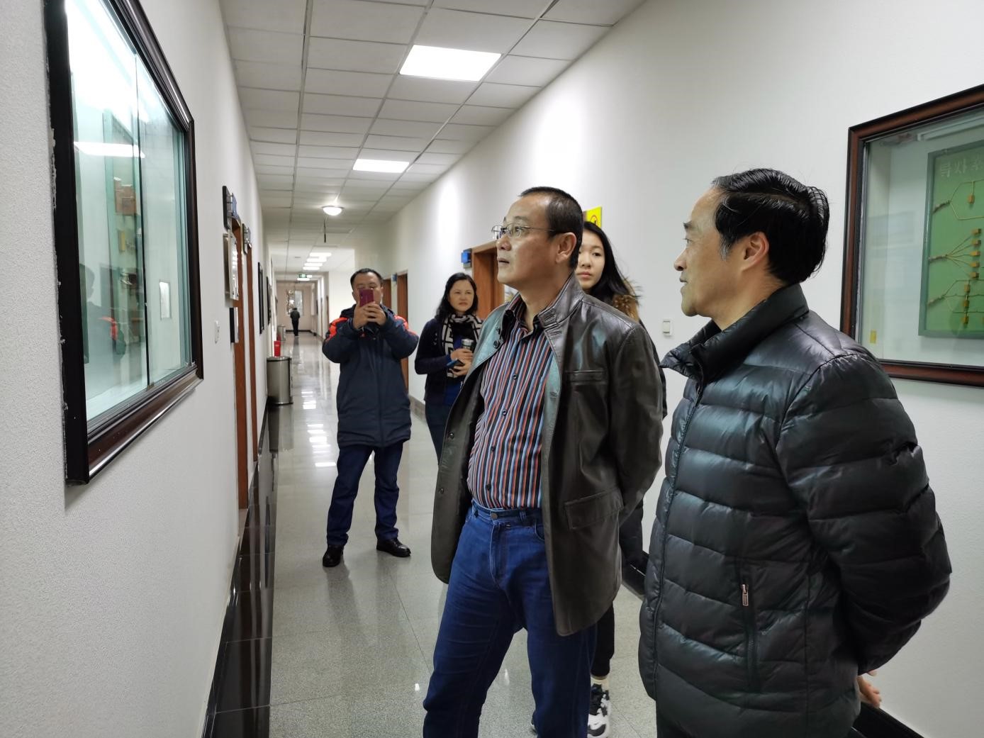 江西求实司法鉴定中心袁军主任一行来中心参观交流